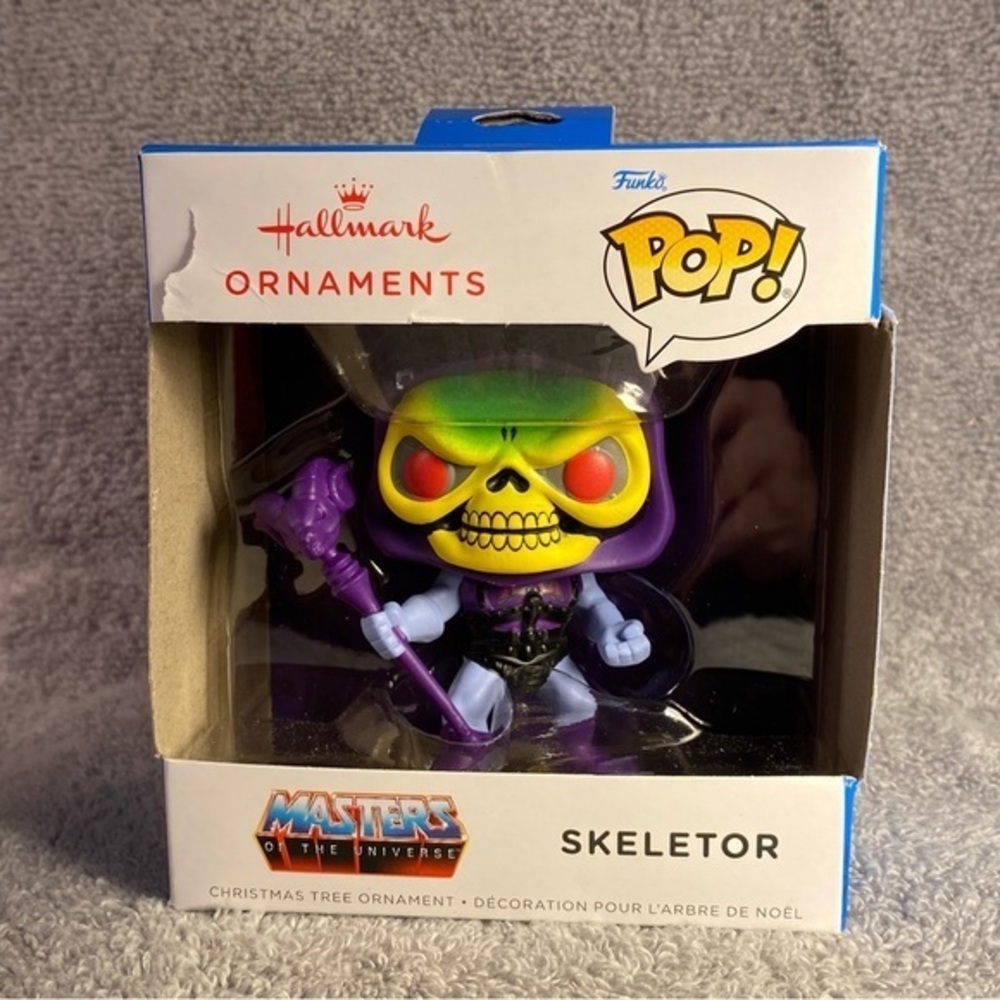 New Hallmark Ornament Skeletor Master Of The Universe Funko Pop